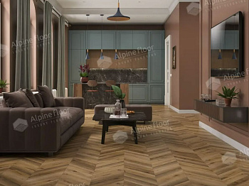 Ламинат Alpine Floor Искусство шеврона (CHEVRON ART) Дуб Килиманджаро LF109-04